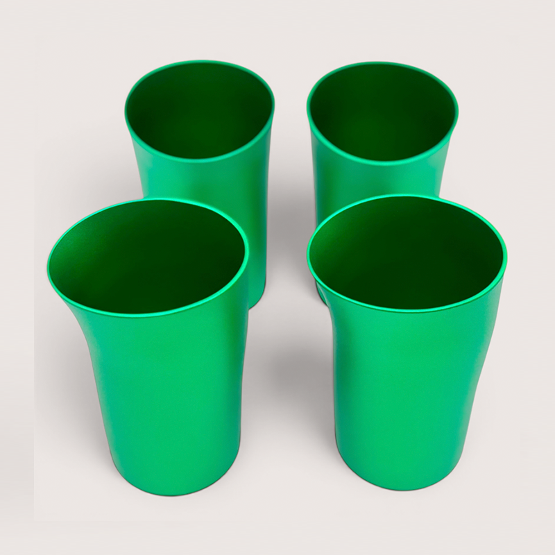The Beakers in Apple Green