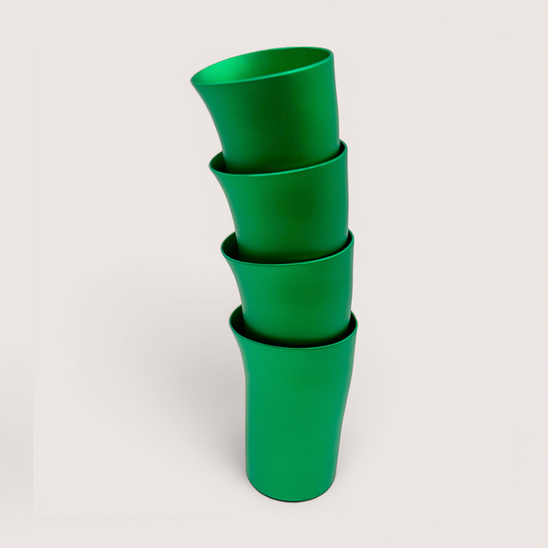 The Beakers in Apple Green