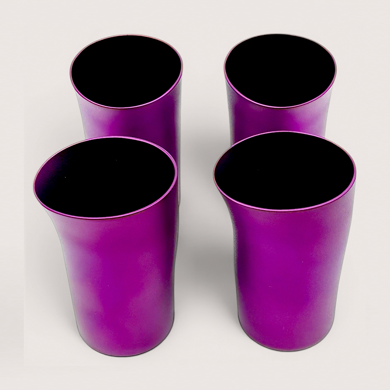The Beakers in Purple