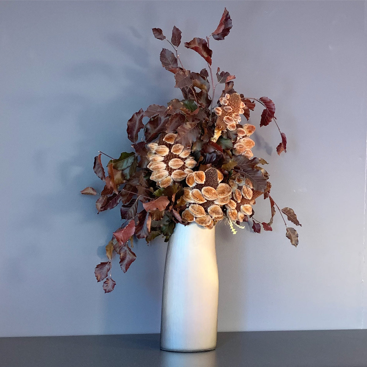 The Vase in Silver