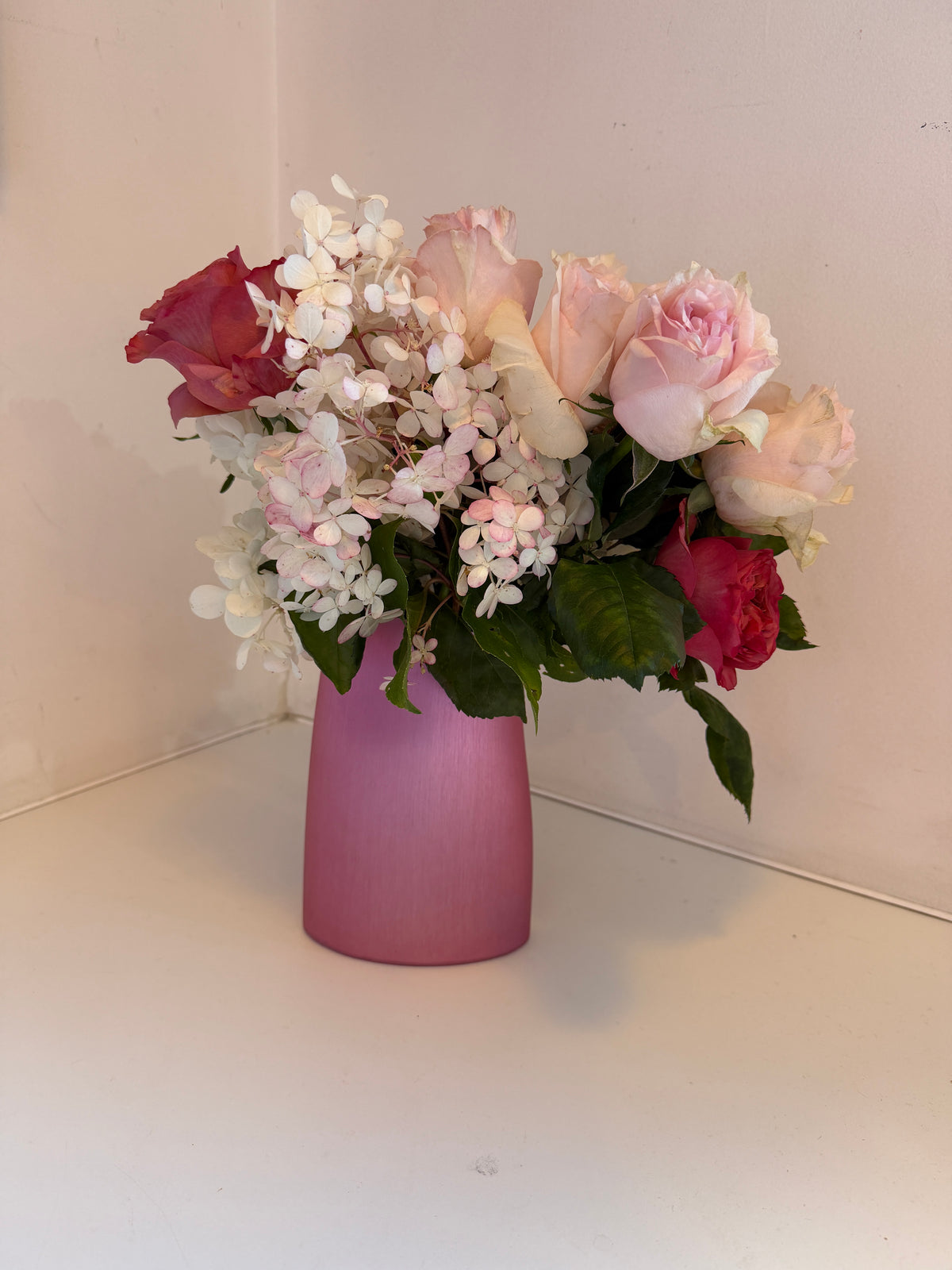 The Vase in Pale Pink
