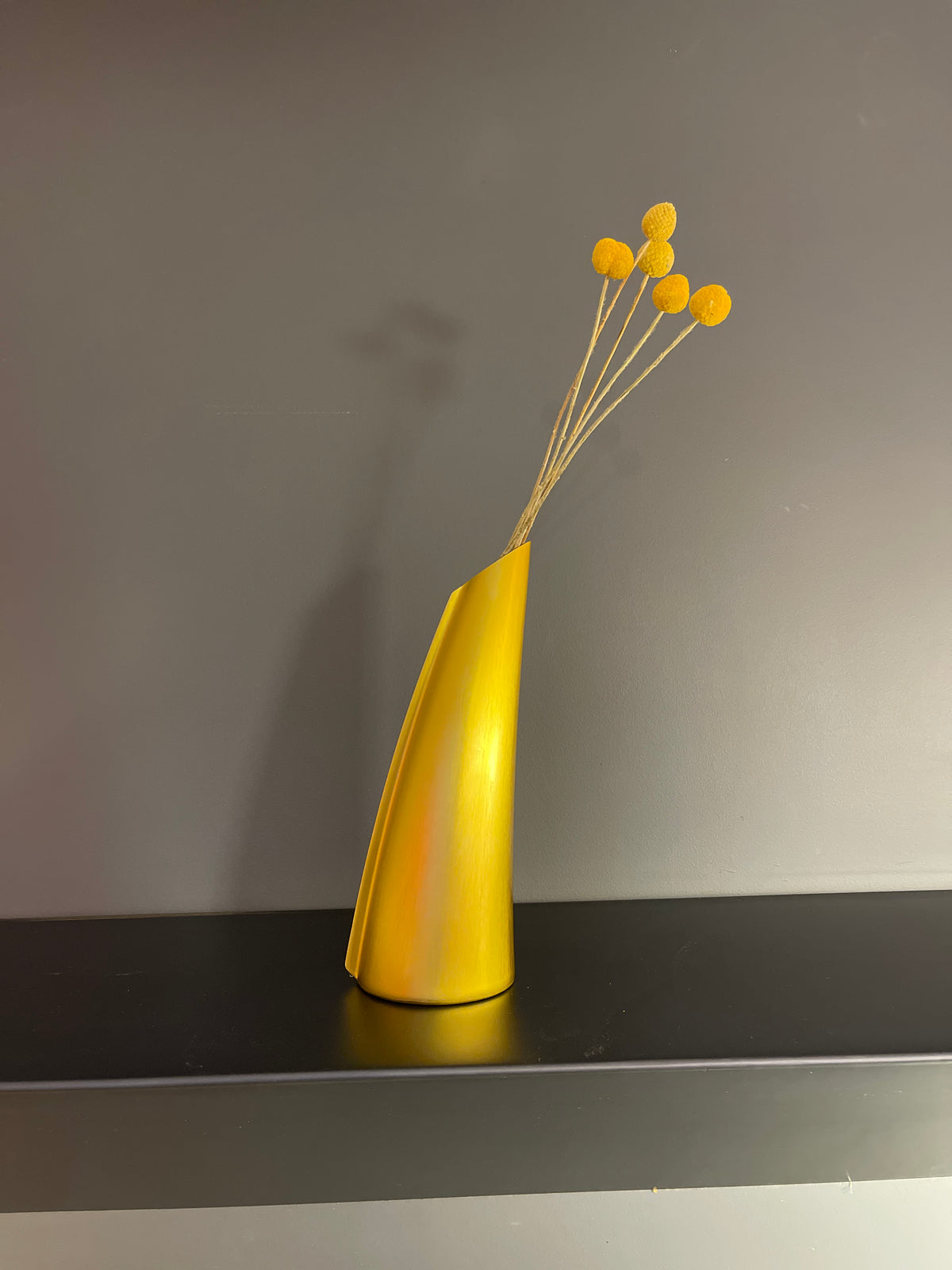 The Single Stem Vase in Champagne