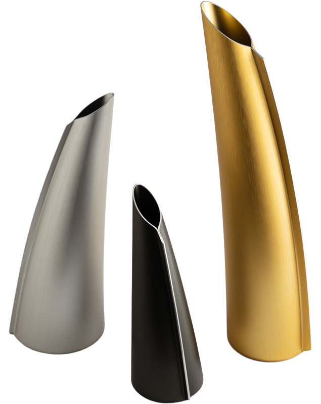The Single Stem Vase in Black