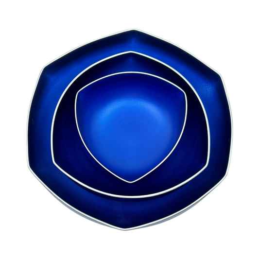 The Bowls in Deep Blue