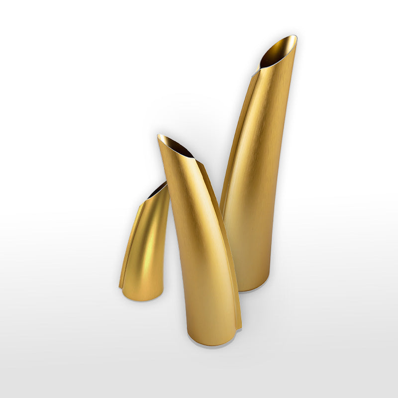 The Single Stem Vase in Champagne