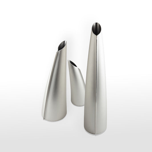 The Single Stem Vase in Silver