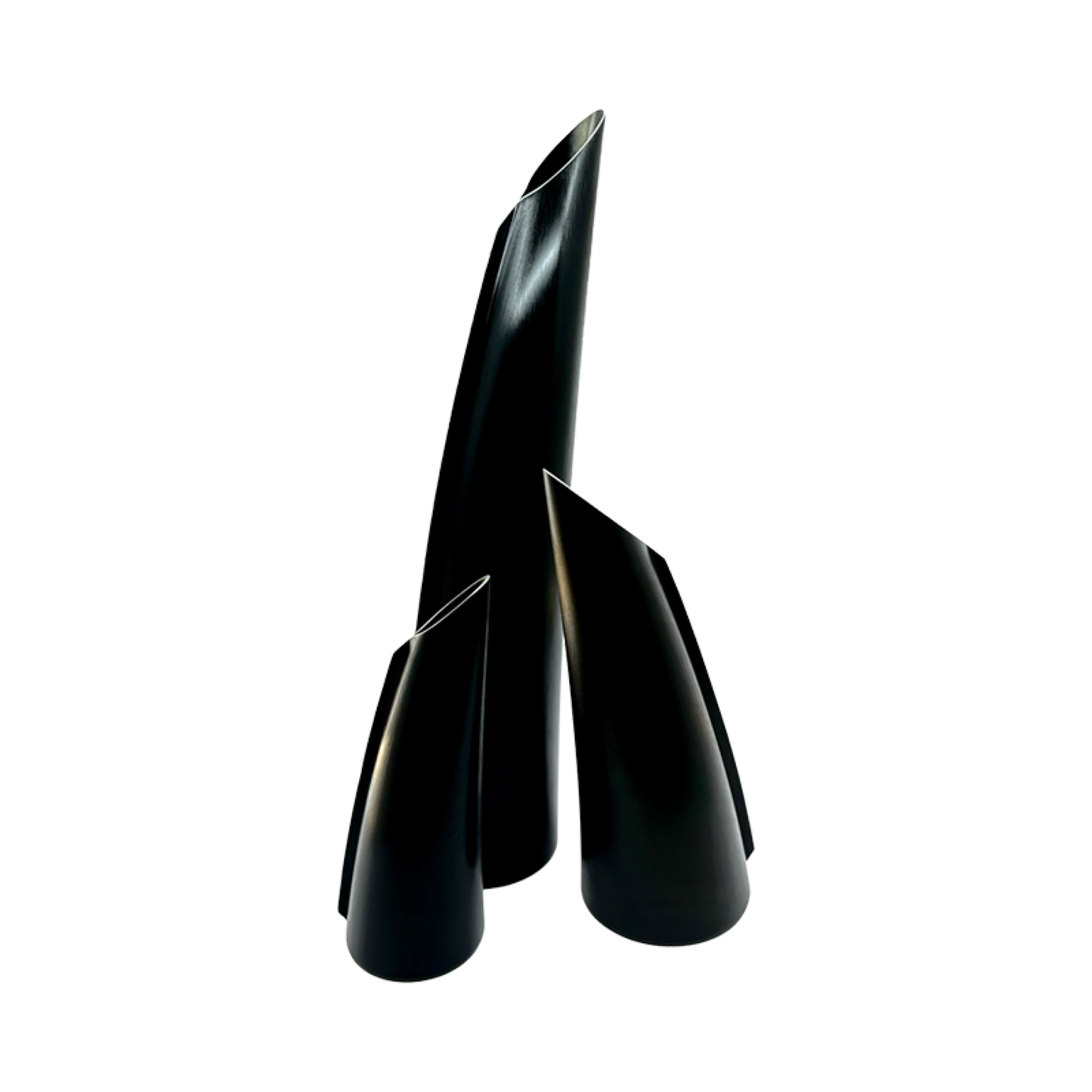 The Single Stem Vase in Black