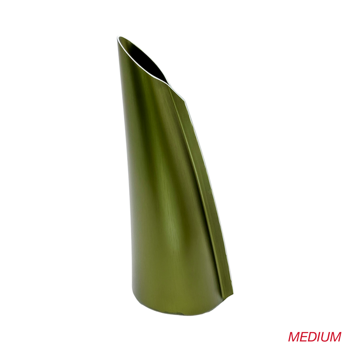 The Single Stem Vase in Olive