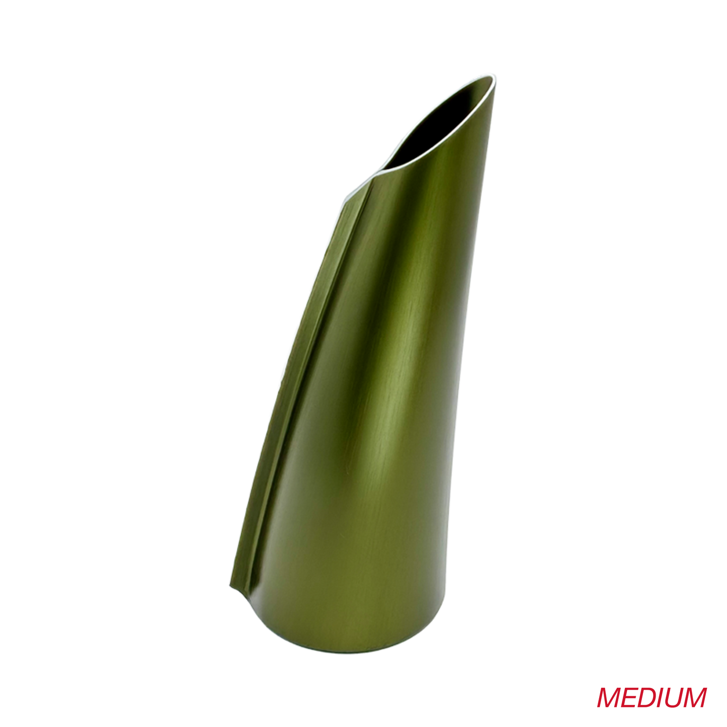 The Single Stem Vase in Olive