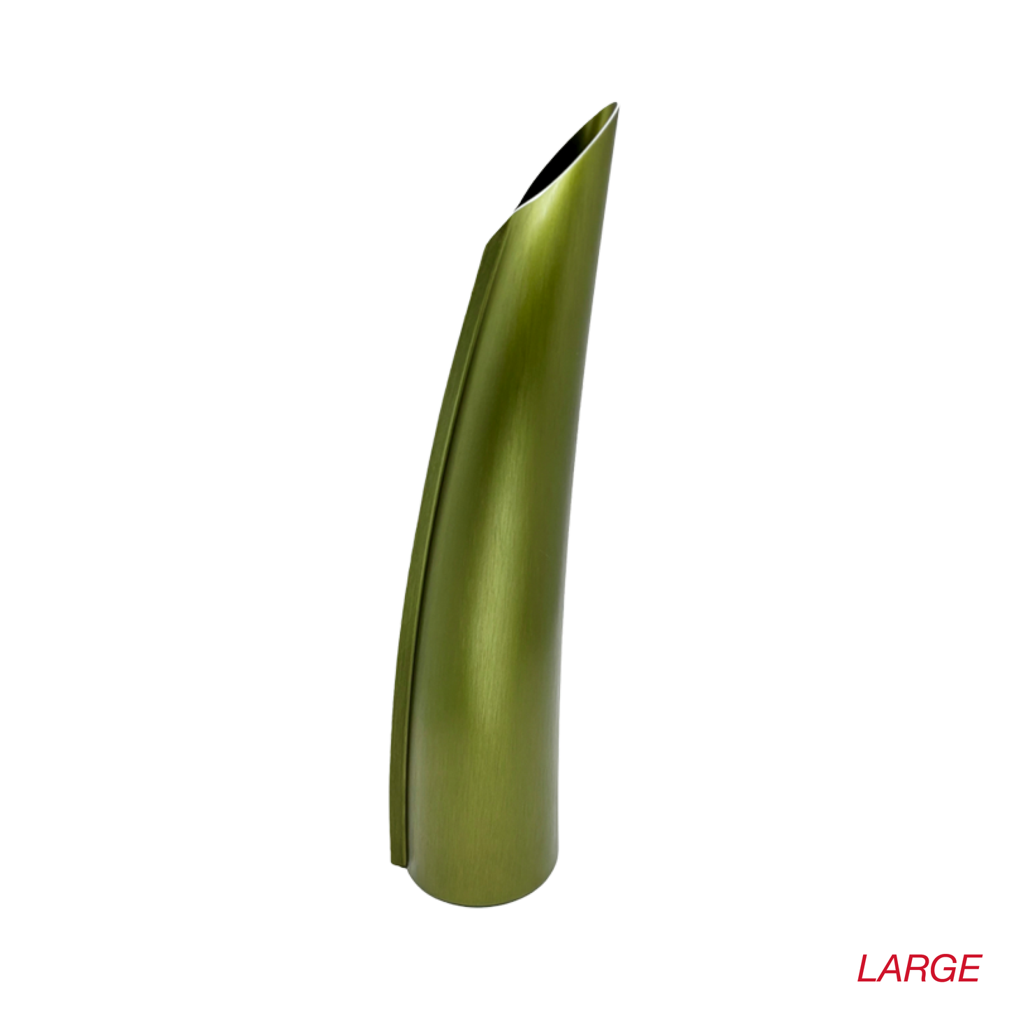 The Single Stem Vase in Olive