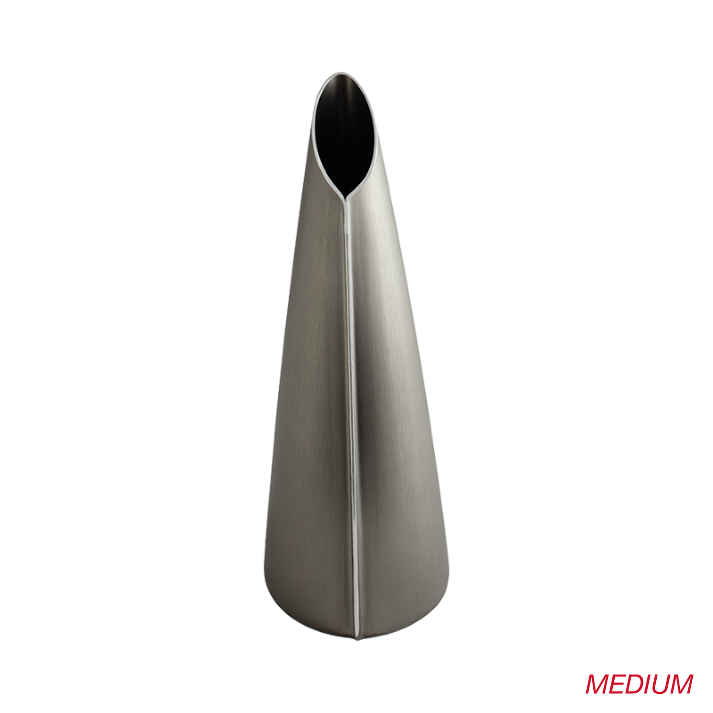 The Single Stem Vase in Charcoal