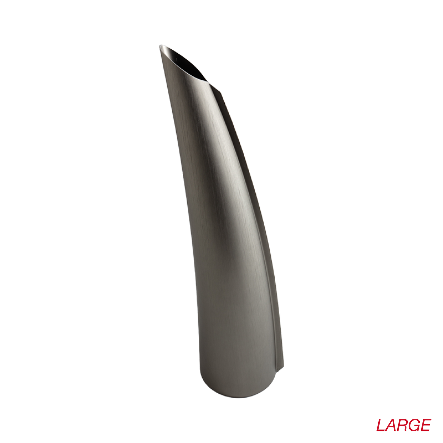The Single Stem Vase in Charcoal