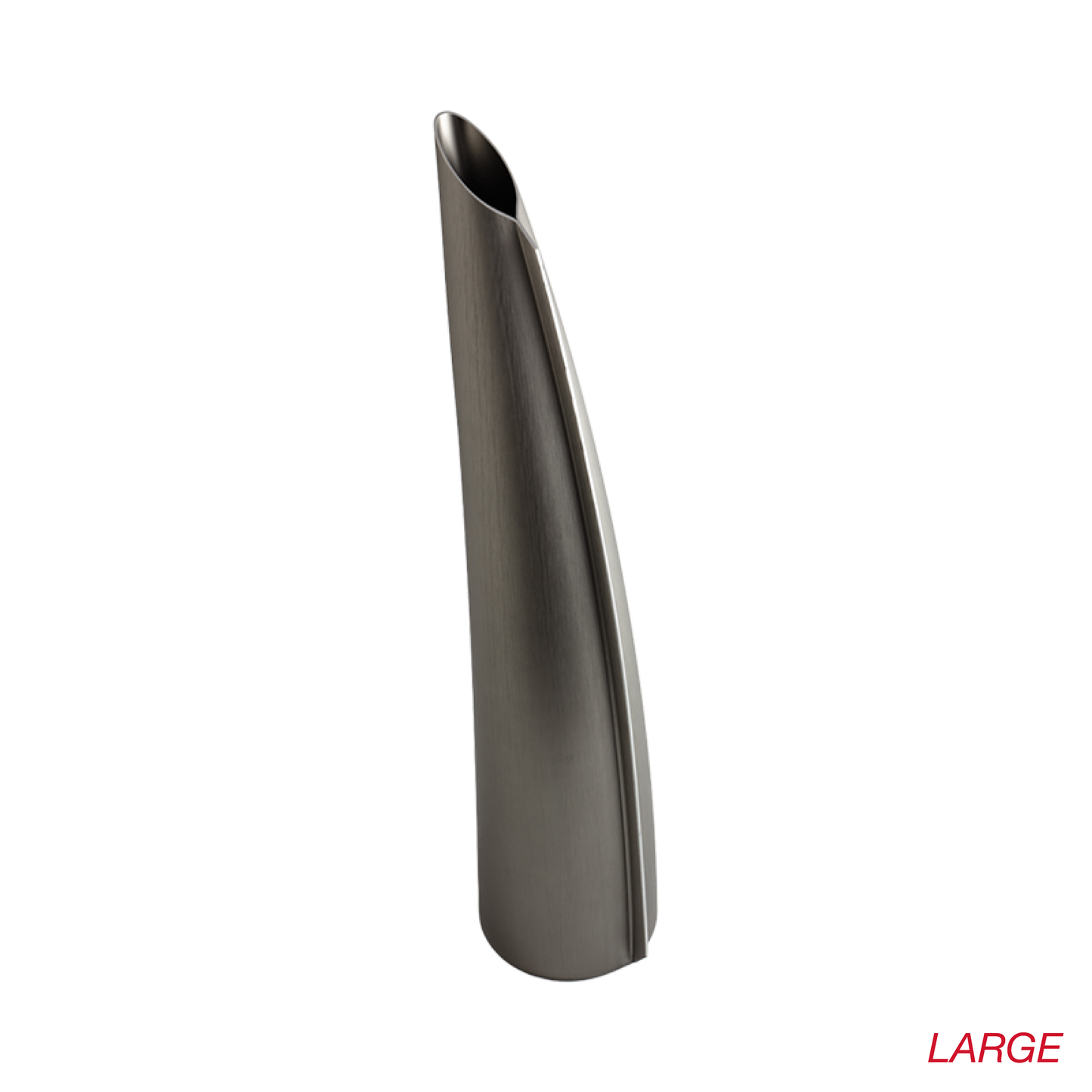 The Single Stem Vase in Charcoal