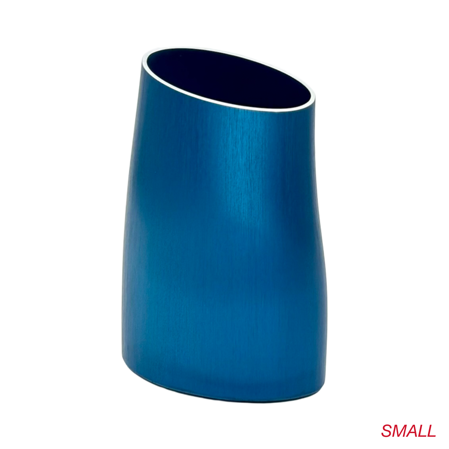 The Fink Vase in Blue Steel