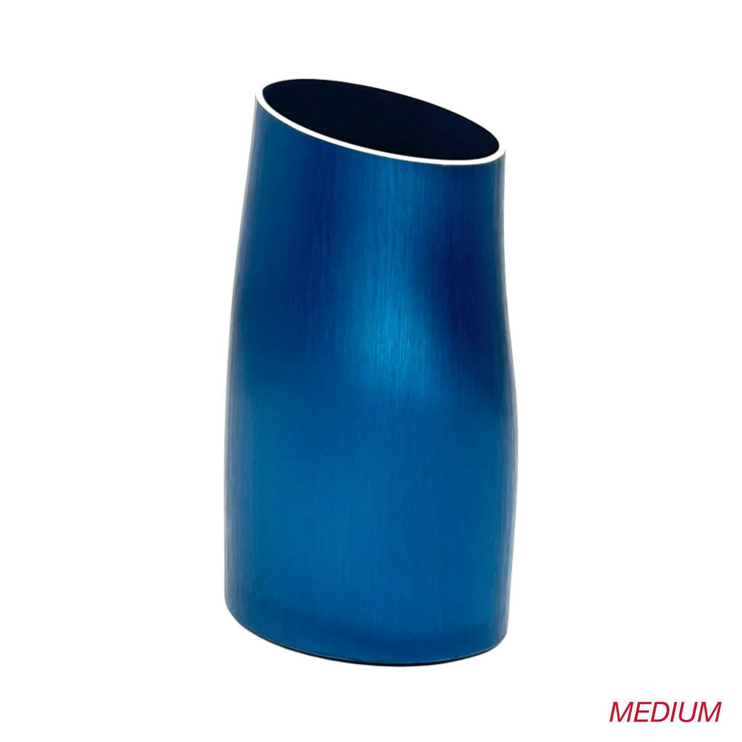 The Fink Vase in Blue Steel
