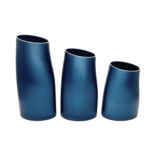 The Fink Vase in Blue Steel