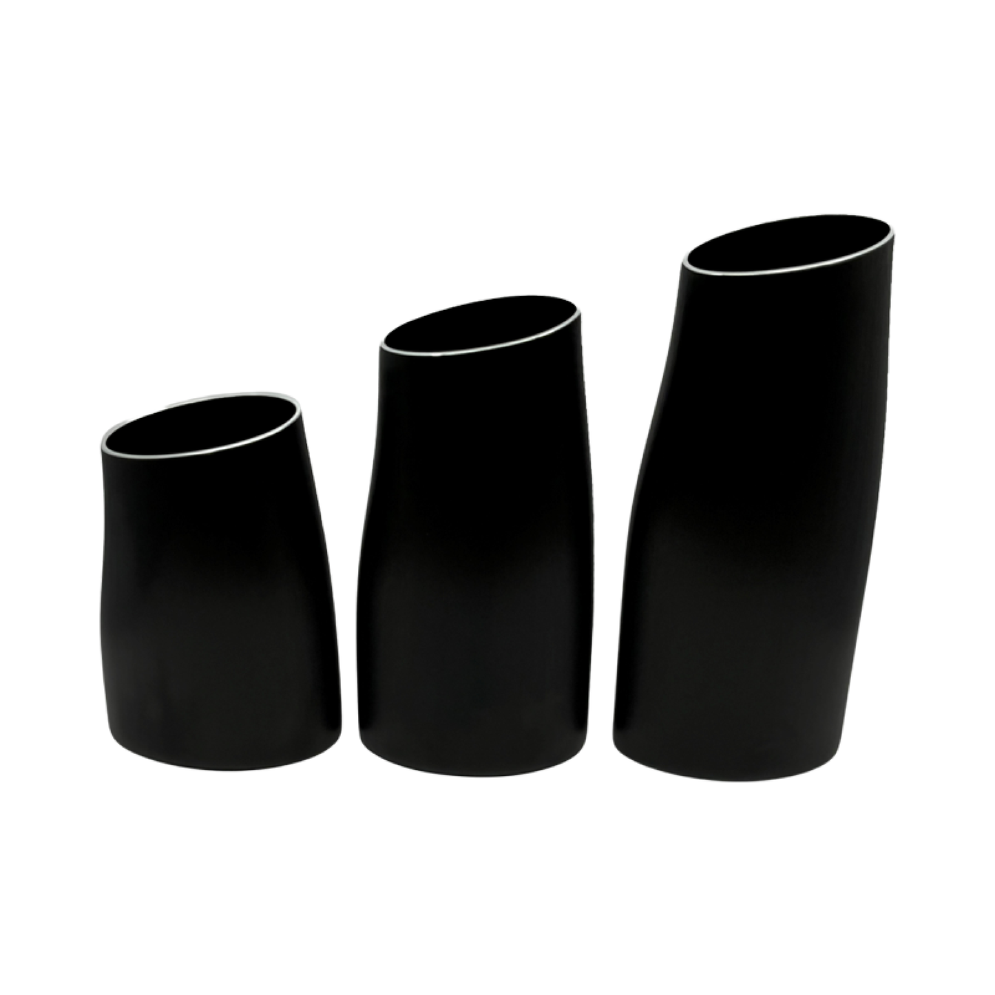 The Fink Vase in Black